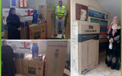 الافريقية تساعد العرائس اليتيمات الغير قادرين بتوفير الاجهزة الكهربائية