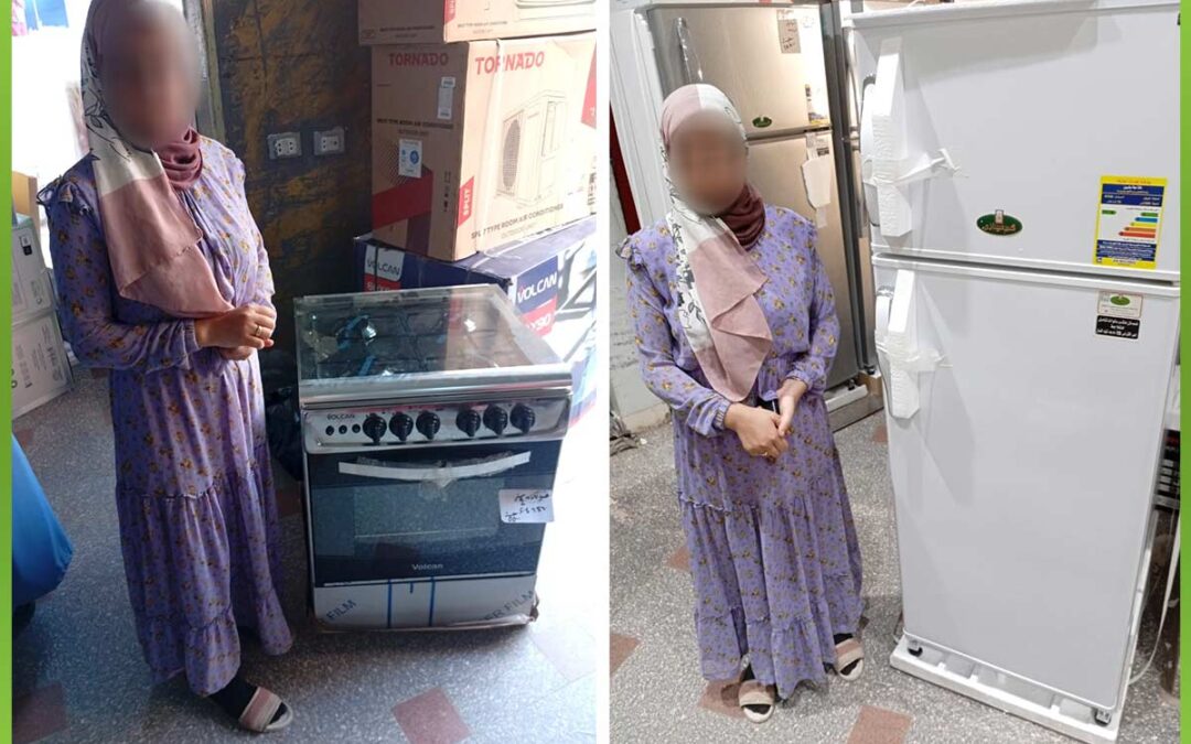 الافريقية تُدخل الفرحه في قلب عروسة يتيمة بإستكمال جهازها