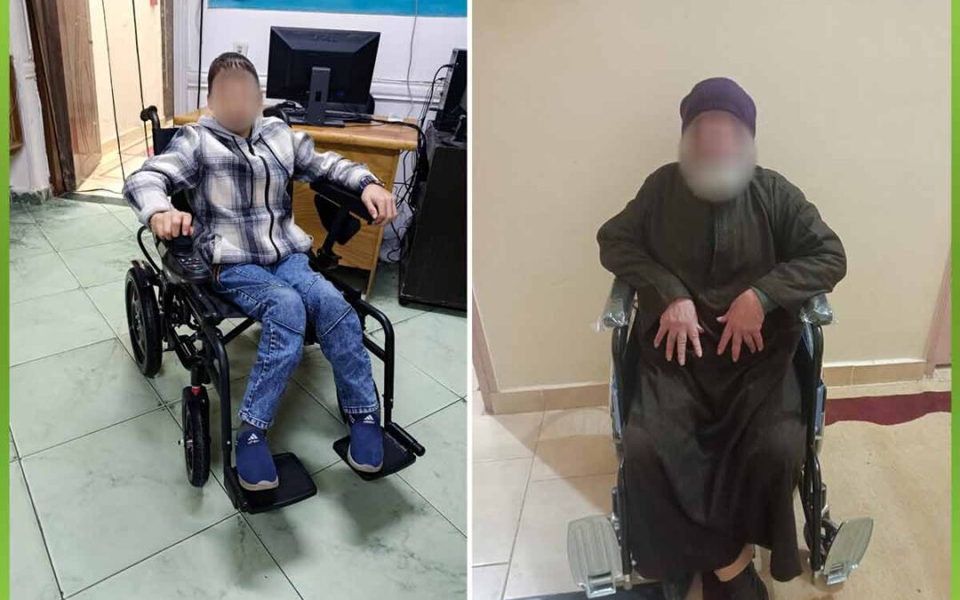 الافريقية توفر كراسي كهربائية لحالات غير قادرة