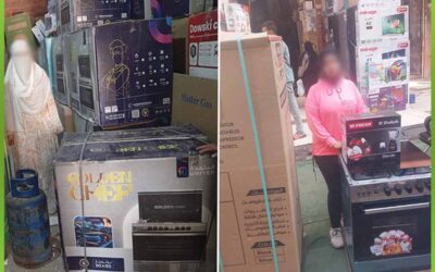 الافريقية تساند العرائس الغير قادرة بتوفير الاجهزة الكهربائية