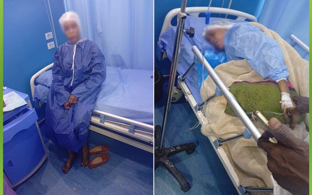 الافريقية تساعد سيدة غير قادرة بعمليه استئصال كلى