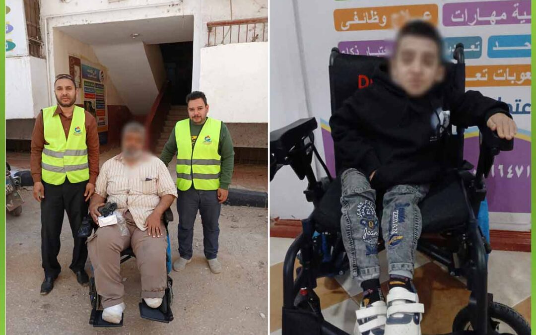 الافريقية توفر كراسي متحركة من أجل حرية الحركة والكرامة