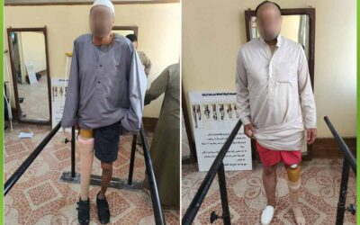 الافريقيه توفر اطراف صناعية للغير قادرين