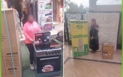 الافريقية تدخل السرور علي قلوب العرائس الغير قادرة