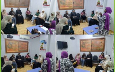 فاعليات اليوم الاول لدورة تدريبية بعنوان (التدريب العملى للتخاطب وتنمية المهارات )