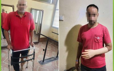 الافريقية تساعد الغير قادرين بأطراف صناعية