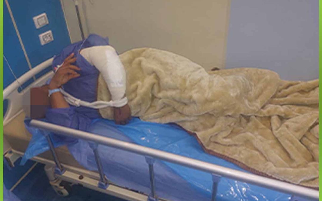 الافريقية تساعد رب اسرة تعرض لحادث بتركيب شرائح ومسامير