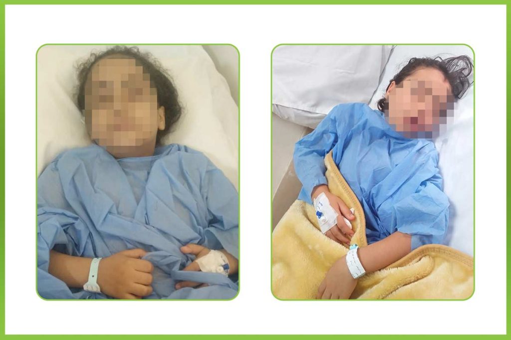 عمليات استئصال لحمية ولوز لاطفال غير قادرين