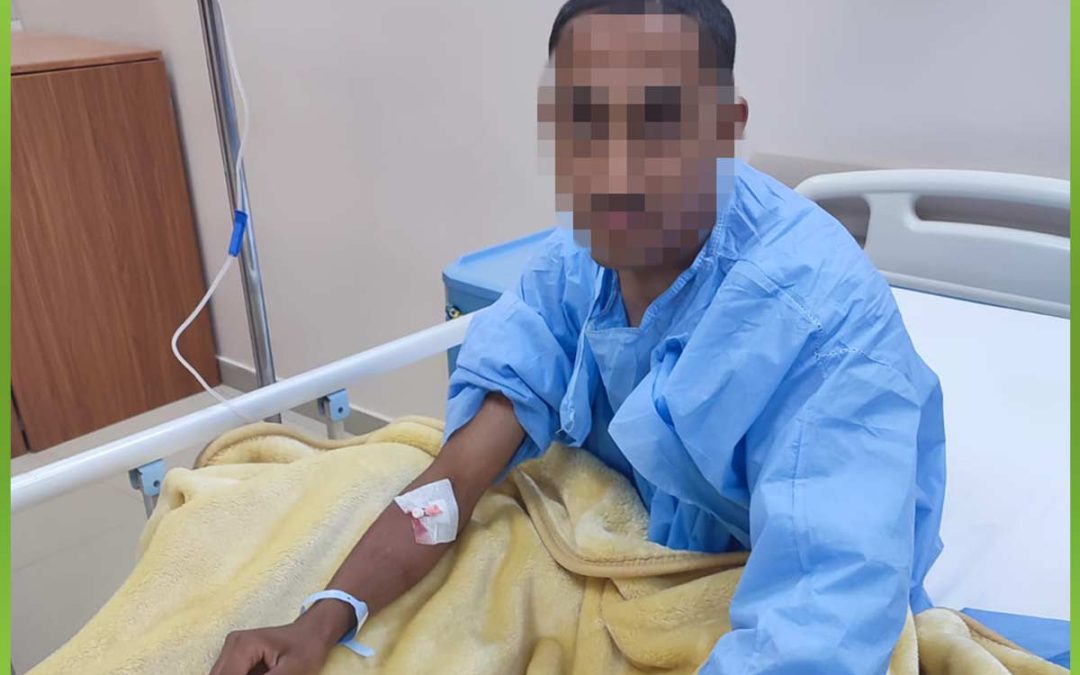 المؤسسة العربية الإفريقية تمنح شابًا فرصة جديدة للتواصل والحياة