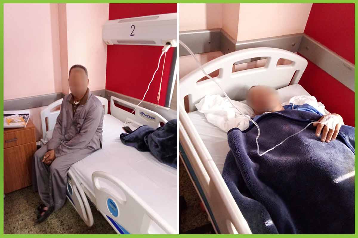 Extraction of stone from the kidney المؤسسة العربية الافريقية