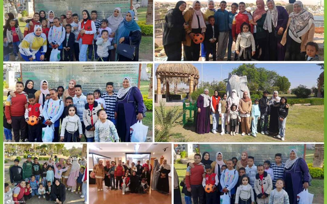 الافريقية تنظم رحلة ترفيهية بأسوان