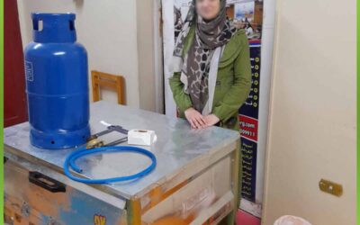 الافريقية توفر فرن خبيز لسيدة مُعيلة كمصدر رزق لها