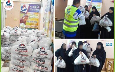 الافريقية تسلم مواد غذائية للأسر الاشد احتياجا بمحافظة أسيوط